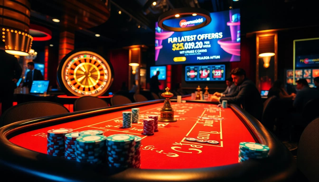Experience exciting poker action at pokermania88 with vibrant chips and professional gaming.