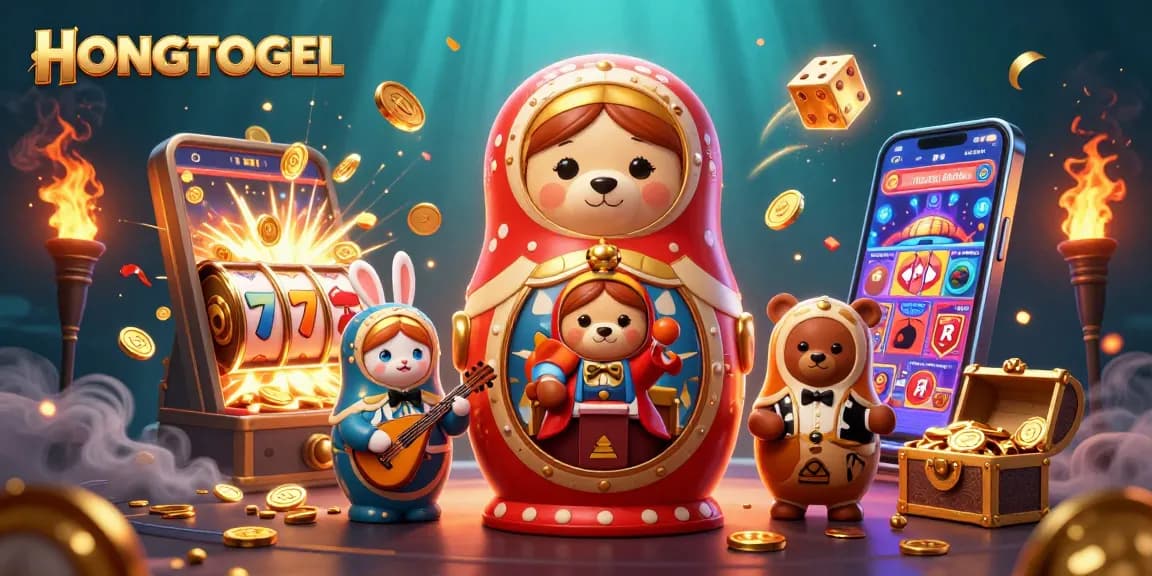 Bermain HONGTOGEL dengan berbagai karakter kasino yang menarik dan simbol slot yang mengagumkan.