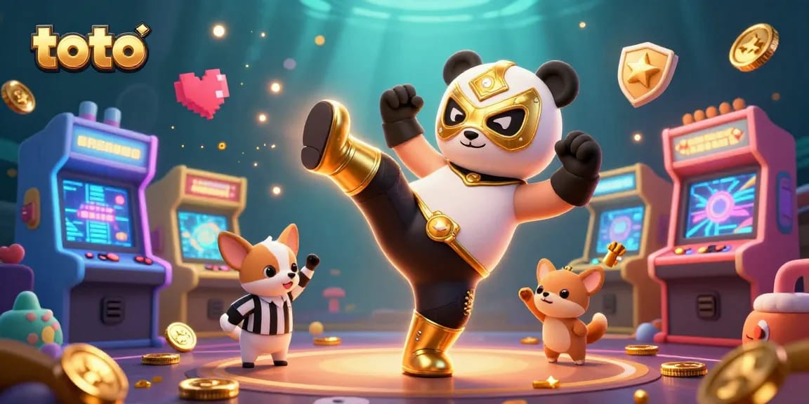 Menangkan taruhan toto dengan pejuang panda melawan chihuahua di arena penuh energi.