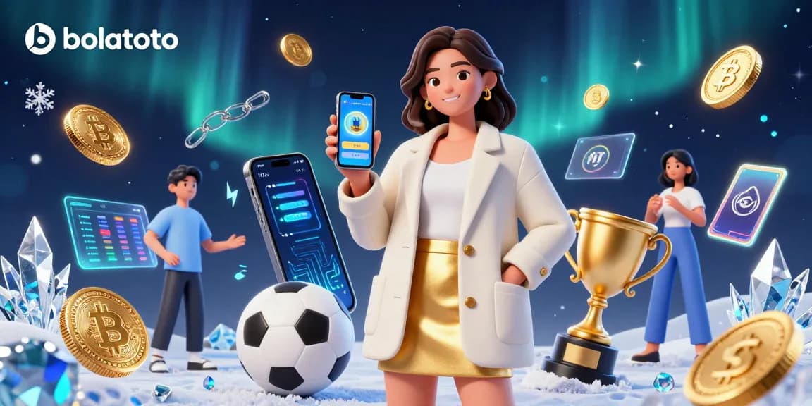 Engage with bolatoto's winning strategies through a dynamic illustration of sports betting.