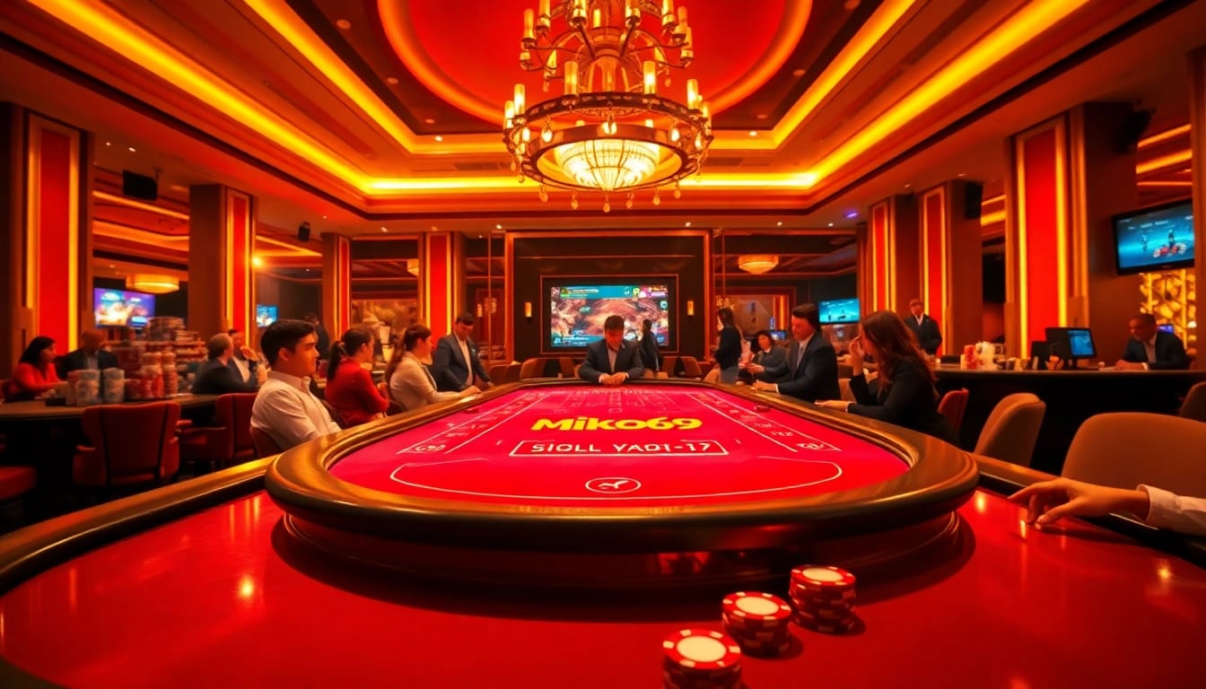 Miko69 menghadirkan keseruan meja casino dengan nuansa glamour