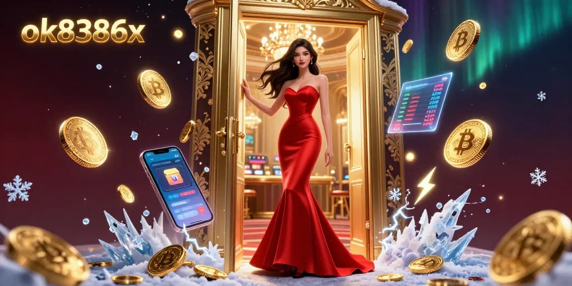 Experience the vibrant luxury of ok8386x casino with stunning visuals and interactive crypto elements.