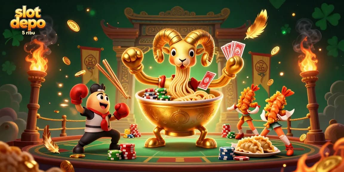 Experience thrilling slot gameplay at slot depo 5 ribu with engaging characters and exciting game elements.
