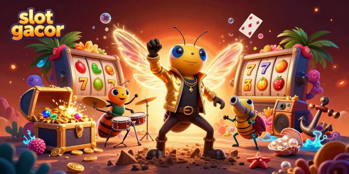 Mendorong kemenangan di dunia judi slot gacor, cicada rock star dan teman-teman tampil menawan.