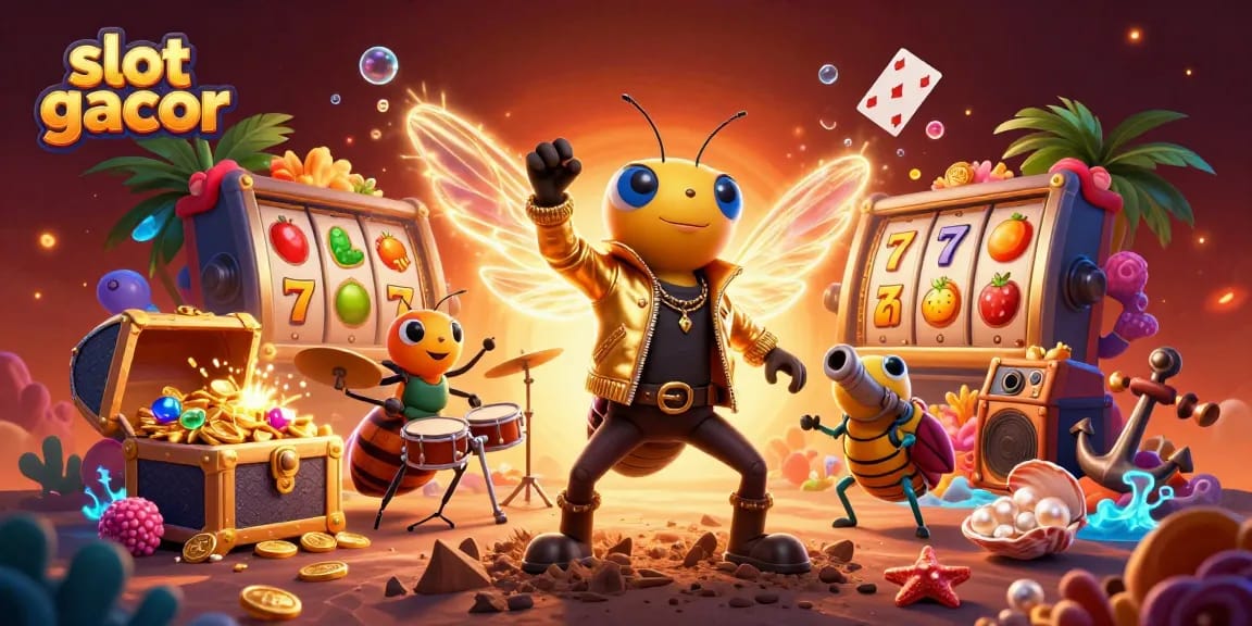 Mendorong kemenangan di dunia judi slot gacor, cicada rock star dan teman-teman tampil menawan.