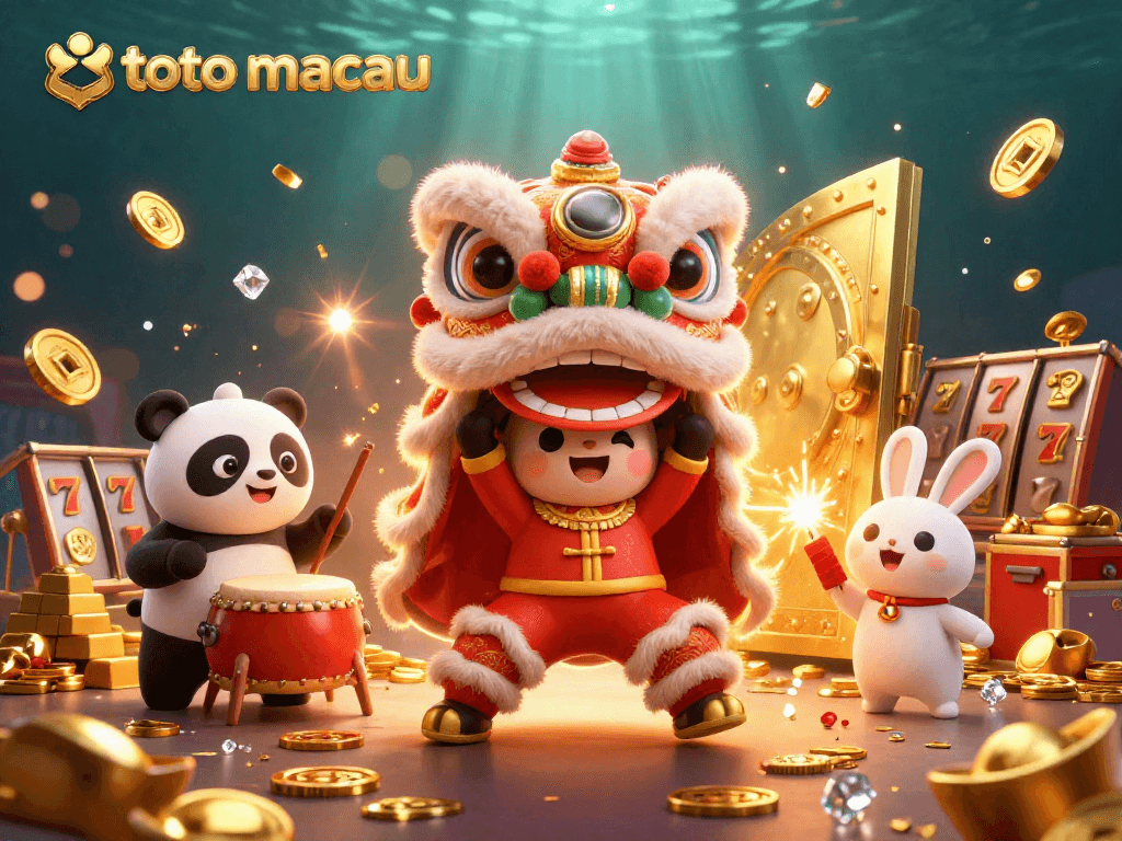 Menggandakan kesenangan bermain toto macau dengan pertunjukan tarian singa dan harta berkilau