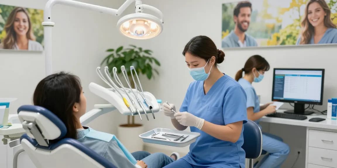 Visit a welcoming dental clinic for a stress-free experience with modern amenities.