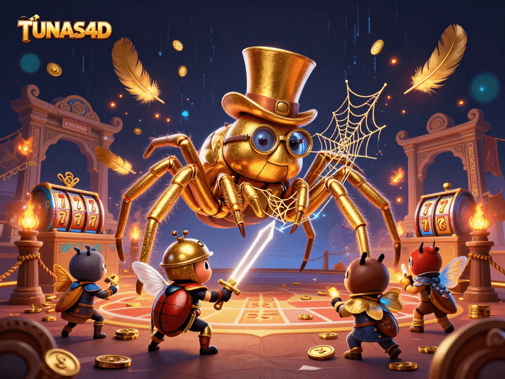 TUNAS4D encourages players with thrilling slot experiences in a vibrant casino setting.
