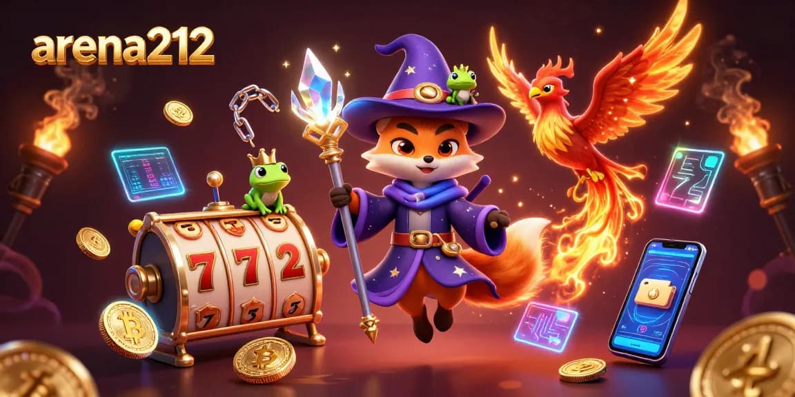 arena212 menghadirkan pengalaman bermain slot online yang memukau dengan elemen berkilau dan tema magis.