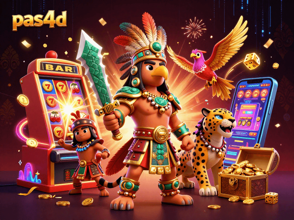 Menangkan jackpot besar di pas4d dengan eksplorasi mesin slot yang seru dan karakter menarik!
