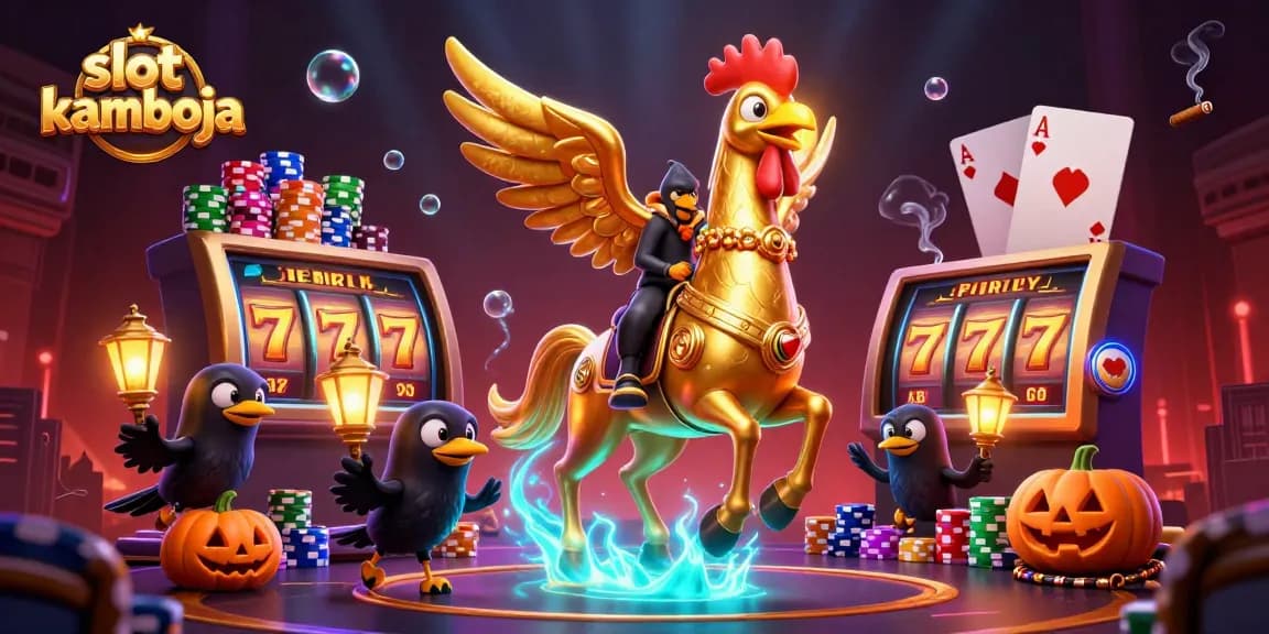 Menangkan slot kamboja dengan ilustrasi 3D yang menampilkan karakter unik di kasino.