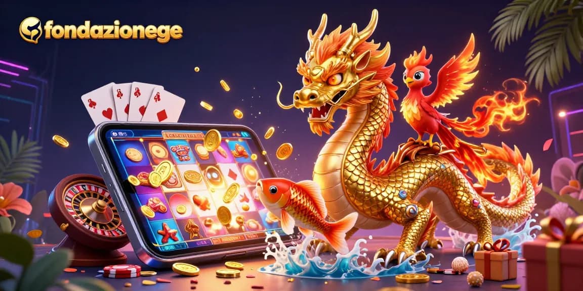Win big with fondazionege's immersive casino experience featuring vibrant dragons and dynamic gaming elements.
