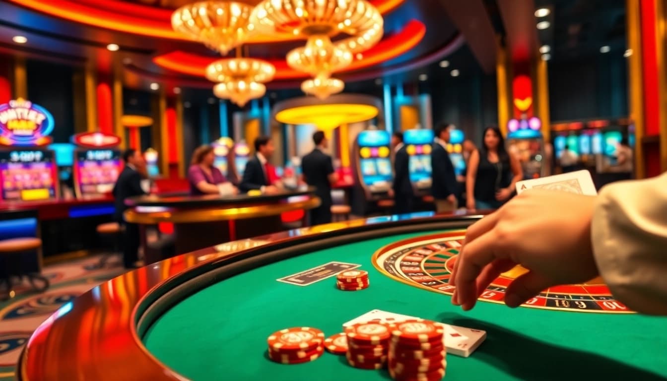 Experience thrilling gameplay at win78.co.uk with vibrant casino tables and exciting slot machines.