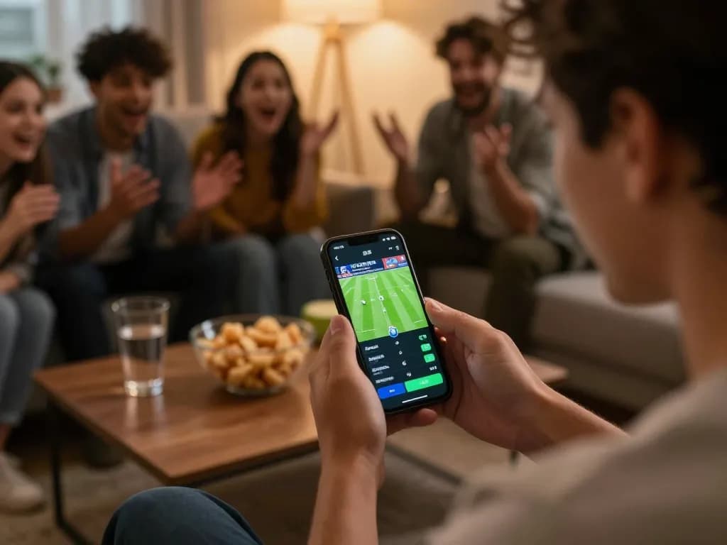 Engaging users in trang cá độ bóng đá via mobile betting app during live sports.