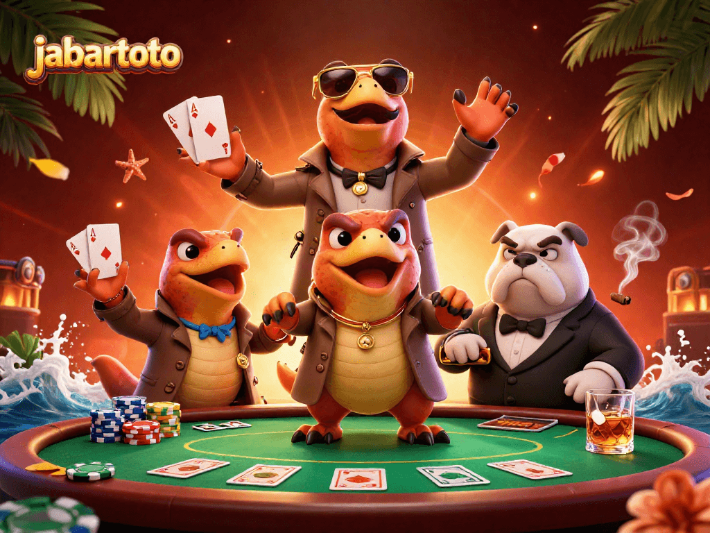 Gambar raptor 3D yang mencoba masuk ke kasino VIP dengan ayat jabartoto yang menarik.