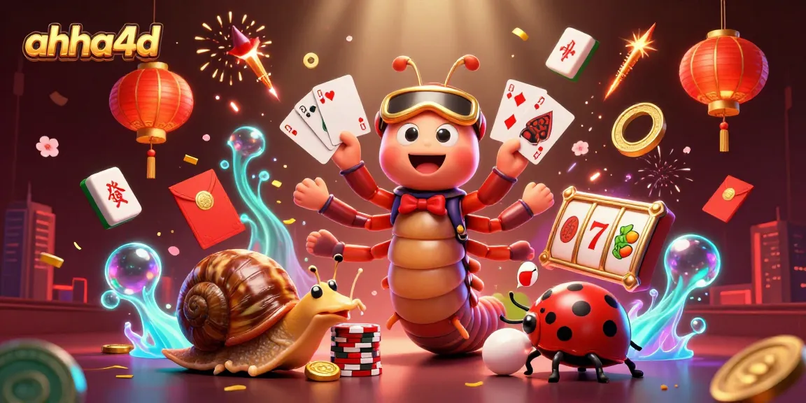 Experience thrilling gameplay at ahha4d with vibrant characters and eye-catching casino elements.