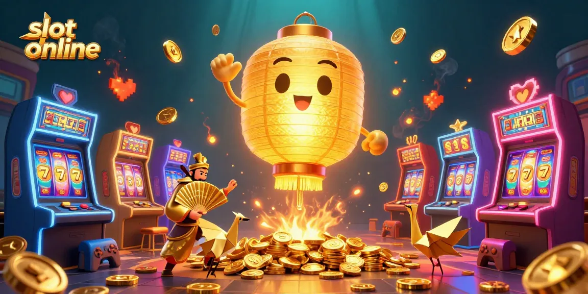 Engage in thrilling slot online adventures with dynamic 3D characters in a vibrant casino scene.