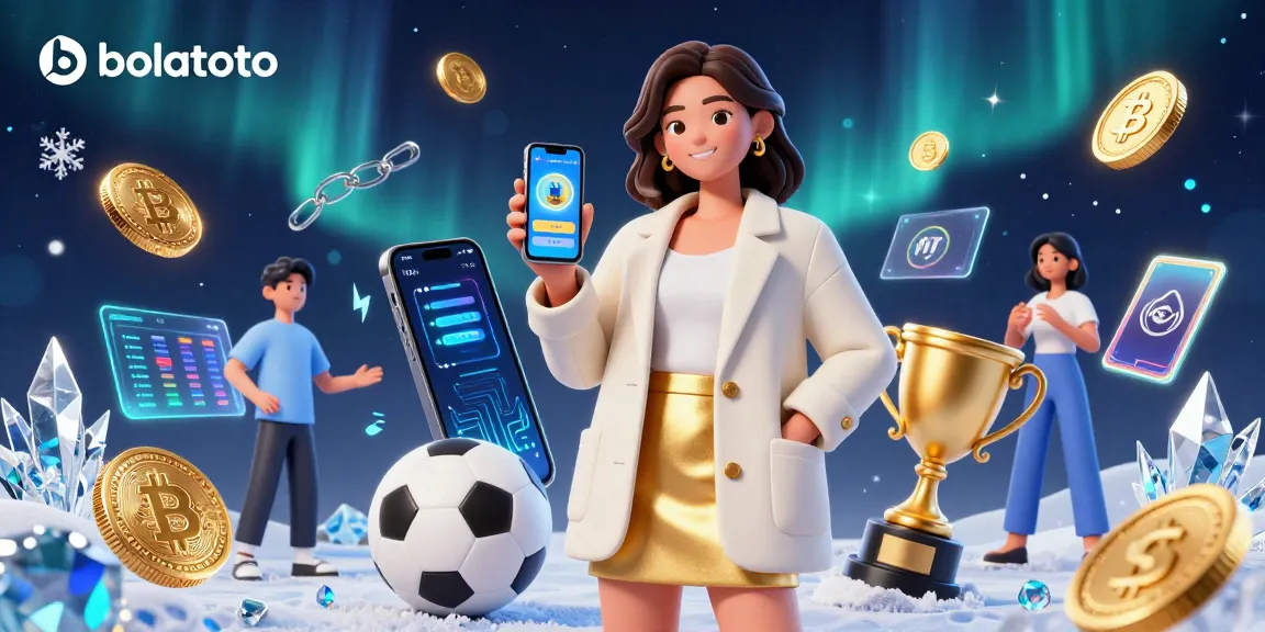 Engage with bolatoto's winning strategies through a dynamic illustration of sports betting.