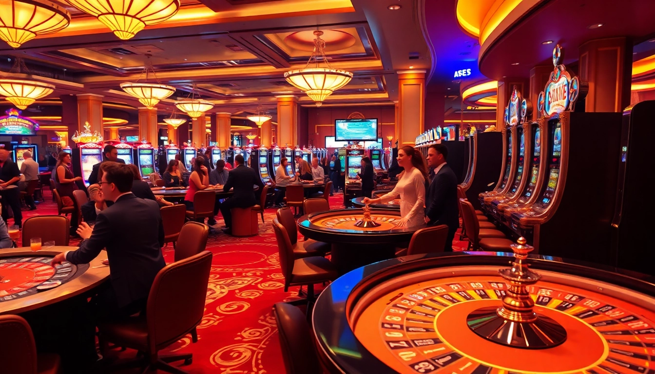 Experience the excitement of afktoto at a lively casino with vibrant games and engaging atmosphere.