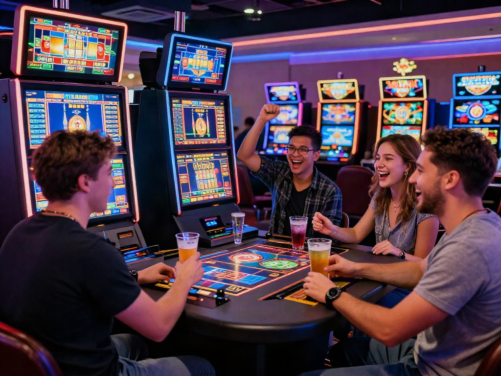 Pengalaman bermain slot88 dengan suasana kasino online yang ceria dan energik.