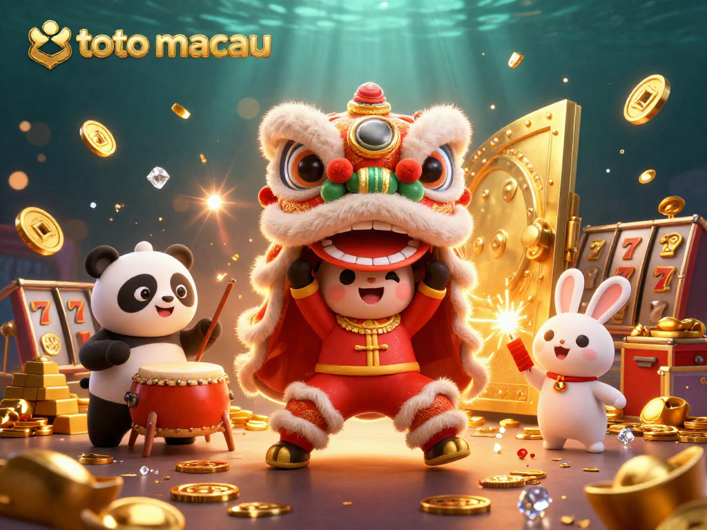 Menggandakan kesenangan bermain toto macau dengan pertunjukan tarian singa dan harta berkilau