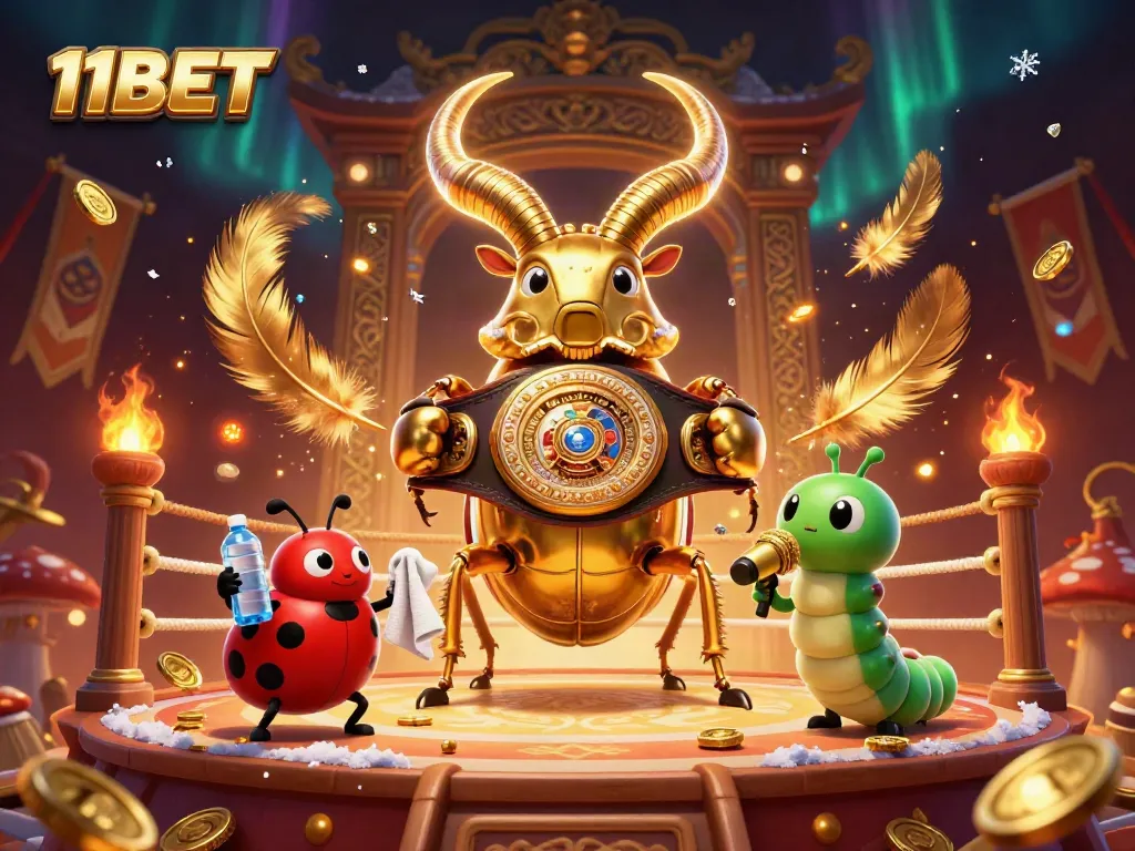 Experience thrilling action with 11BET in this vibrant 3D casino showdown featuring dynamic characters and exciting game elements.