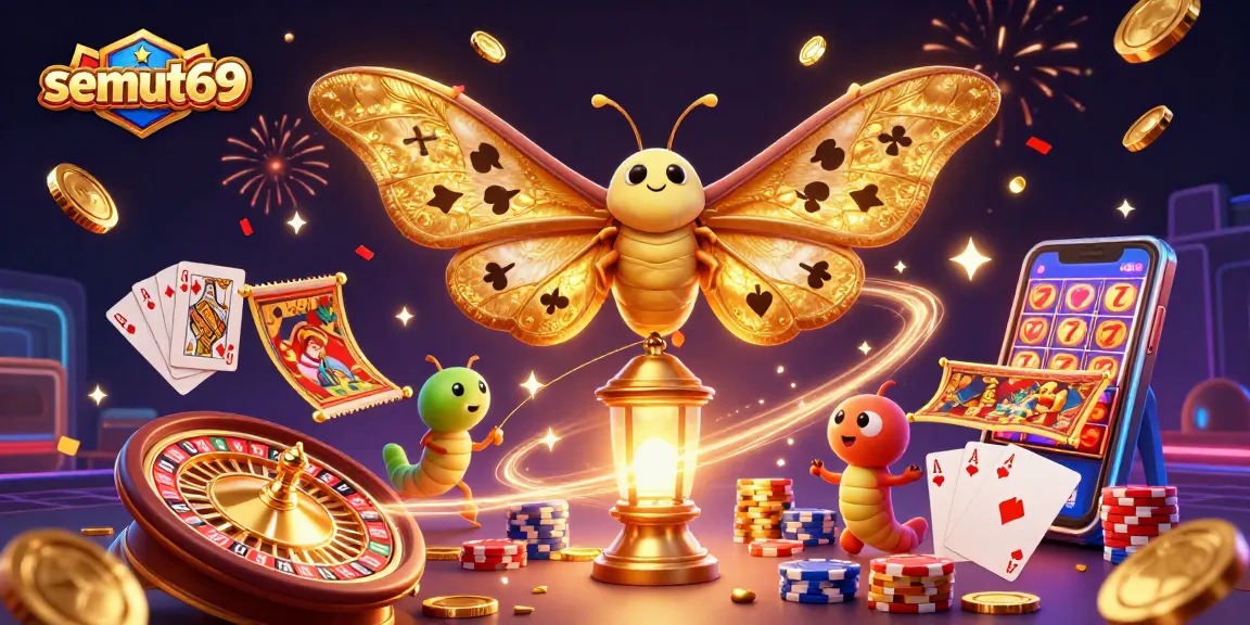 Menangkan jackpot di semut69 dengan slot mesin beruntung dan perayaan kasino yang megah.