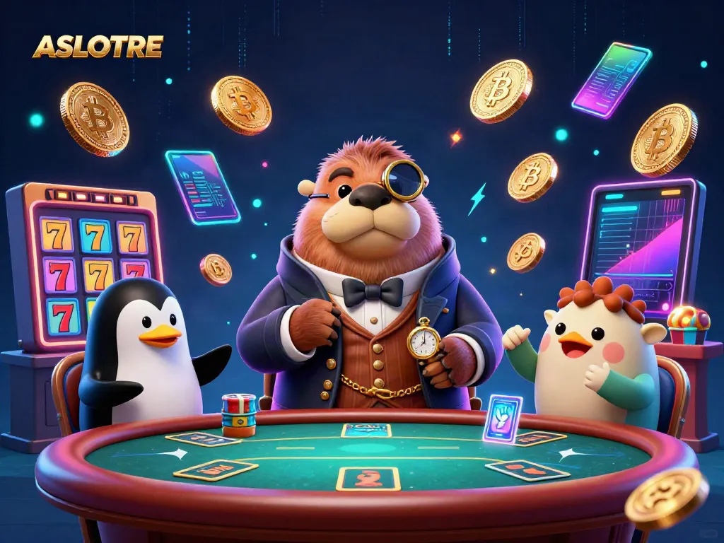 ASLOTRE menyediakan pengalaman bermain judi blockchain yang lengkap dengan karakter lucu dalam permainan kartu.