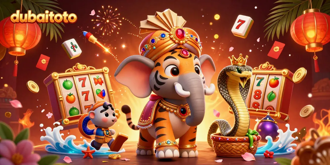 Engage with dubaitoto's thrilling gameplay, featuring vibrant casino scenes with an Indian maharaja and luxurious elements.
