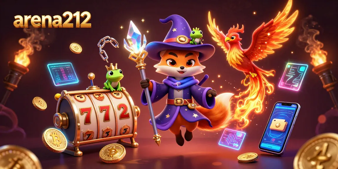 arena212 menghadirkan pengalaman bermain slot online yang memukau dengan elemen berkilau dan tema magis.
