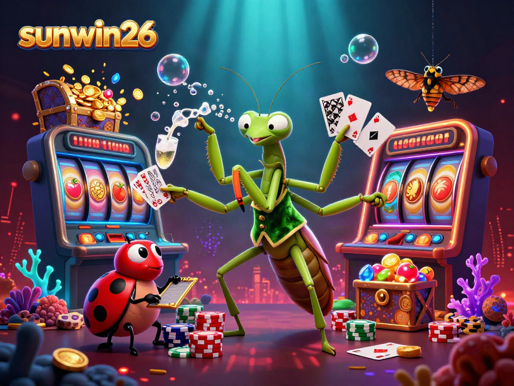 Experience thrilling action with sunwin26 at the online casino, featuring vibrant 3D characters and dynamic game elements.