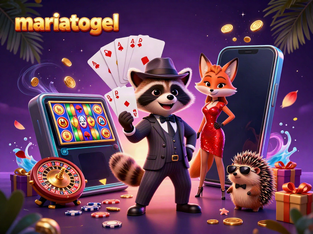 Experience winning moments with mariatogel in an exciting casino scene!