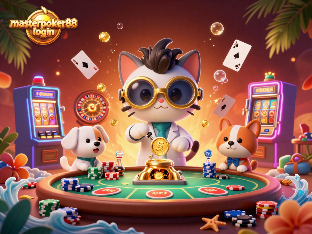 Masuk ke masterpoker88 login dengan strategi cerdas sambil bermain poker di kasino digital yang megah.