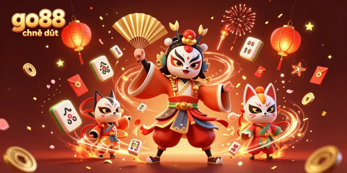 Experience go88 chính thức with vibrant casino-themed elements and dynamic characters in an engaging scene.