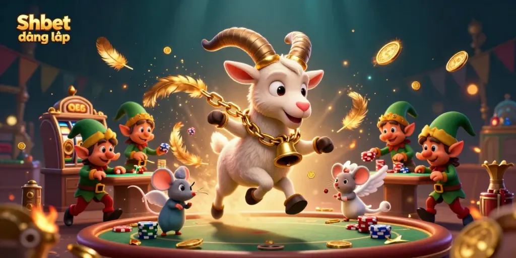 Engage at Shbet đăng nhập in a lively casino with vibrant characters and thrilling action.