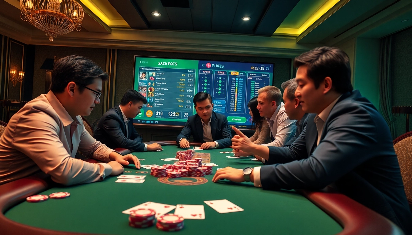 Experience thrilling online poker action with CEMEKU, featuring vibrant gameplay and engaging visuals.