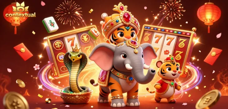 Engage with contextual slot experiences featuring vibrant symbols, maharaja tiger, and jackpot excitement.