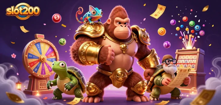 Memperoleh kemenangan maksimum di slot200 dengan simbol slot yang berwarna-warni dan hiburan memikat.
