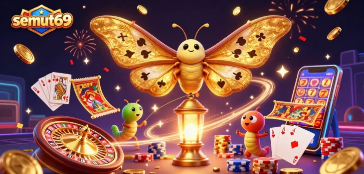 Menangkan jackpot di semut69 dengan slot mesin beruntung dan perayaan kasino yang megah.