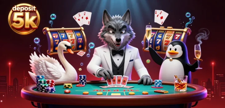Experience exciting games and thrilling wins with deposit 5k at a vibrant casino scene.